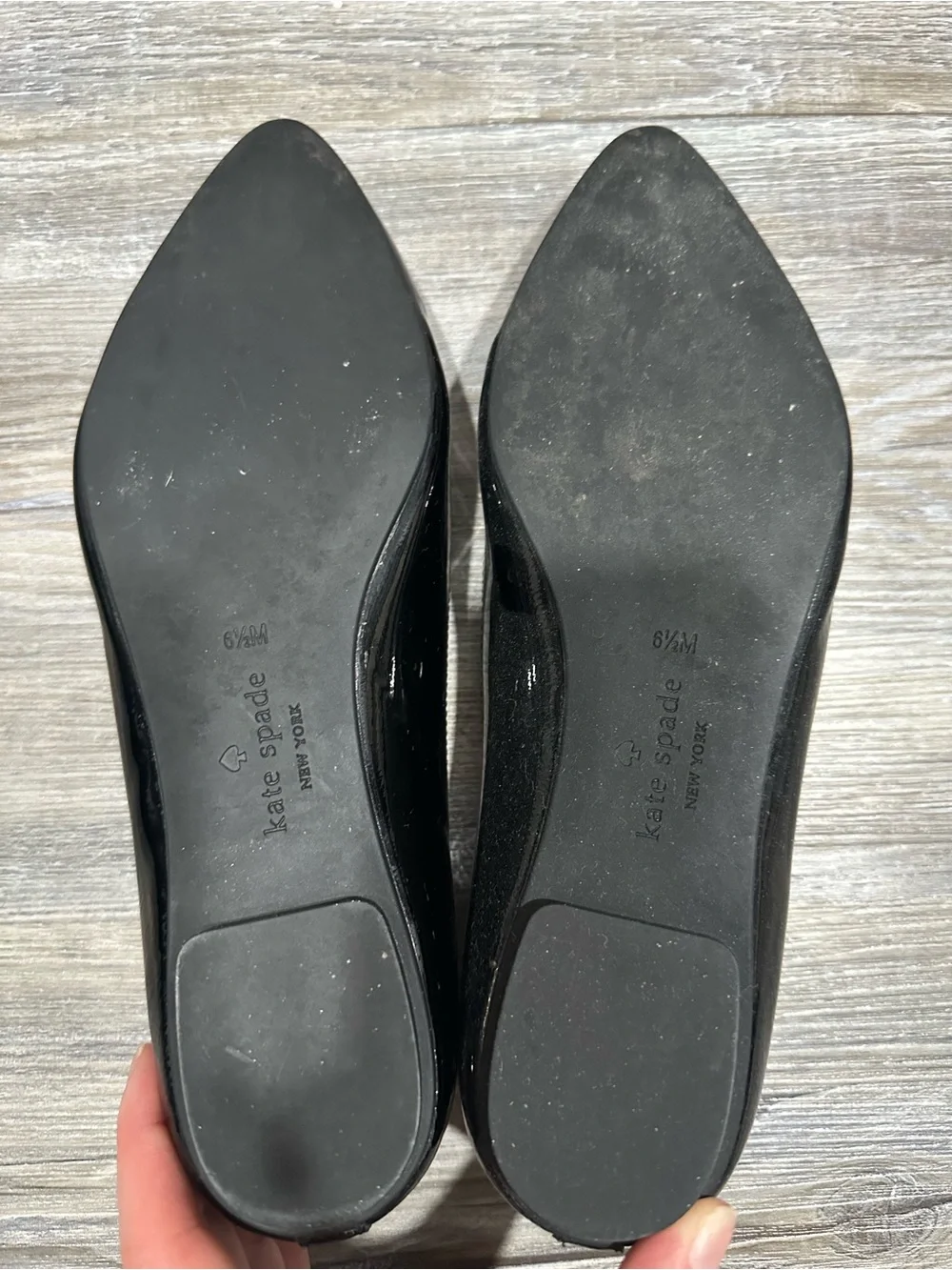 Lot of 3: Kate Spade, Sperry, & Calvin Klein work flats all size 6.5